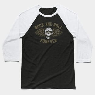 rock and roll for ever Baseball T-Shirt